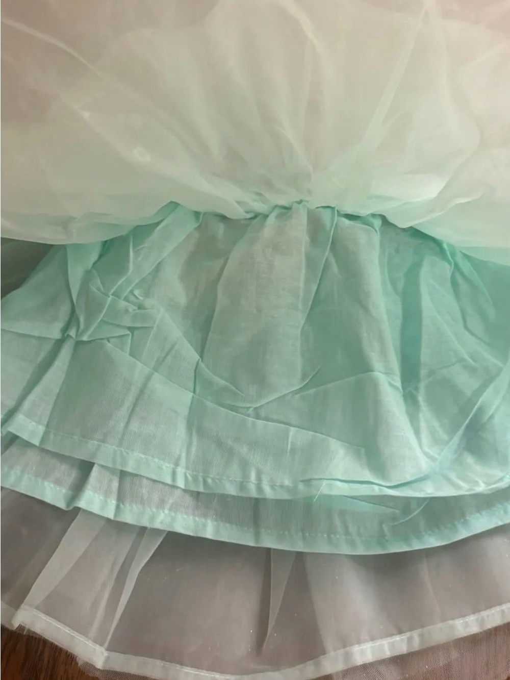 NWT Doe a Dear - Glitter Sparkle Tutu in Mint size 2 - Picture 6 of 8
